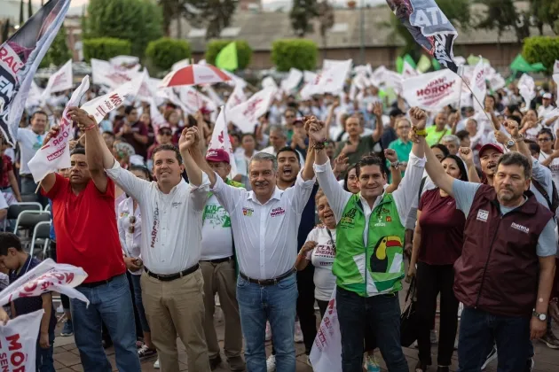 En la coalición vamos con todo el apoyo a las y los candidatos: Ernesto Núñez 