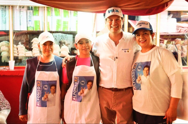 En cada calle y avenida de Morelia Alfonso Martínez multiplica el apoyo a su Candidatura, asegura.