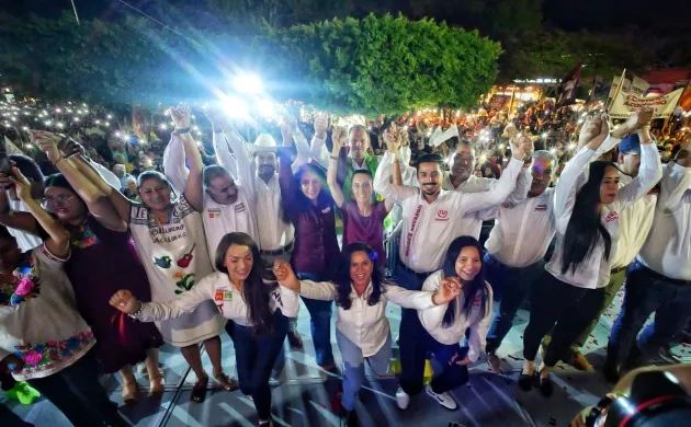 Claudia Sheinbaum de Gira por Michoacán arriba en Zamora donde llama a Defender la Paz y la Justicia 