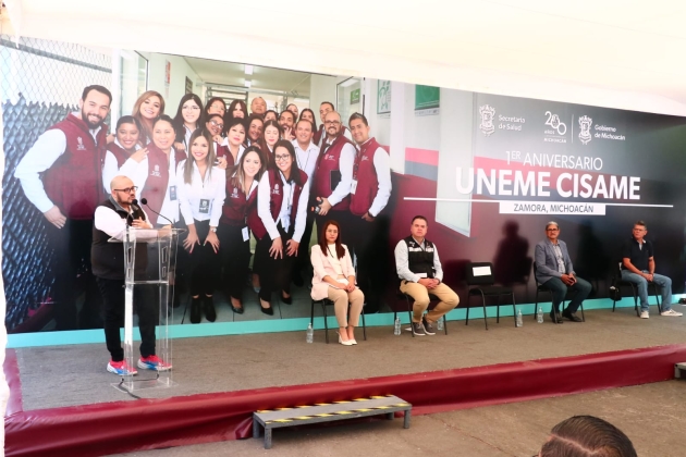 Conmemoran primer aniversario del Cisame Zamora Michoacán  