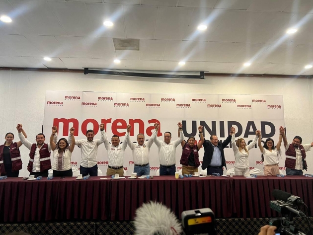 Estructura de Morena en Michoacán, unida y organizada para ganar el 2 de junio: JP Celis 