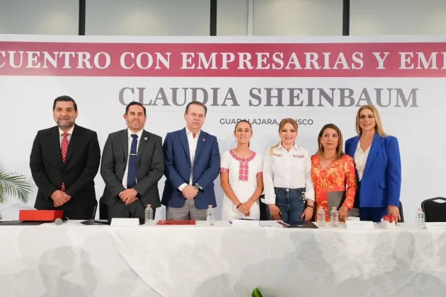 Claudia Sheinbaum Propone la creación de Cadenas Productivas a Empresarios de Jalisco  