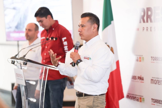 Gobiernos de Morena en Charo, Tarímbaro y Morelia trabajarán proyectos en conjunto: Torres Piña 