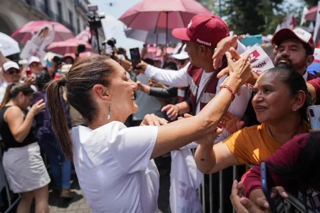 Tenemos el Anhelo y la Misión  de que por el Bien de Todos, Primero los Pobres: Claudia Sheinbaum en Xalapa Veracruz 