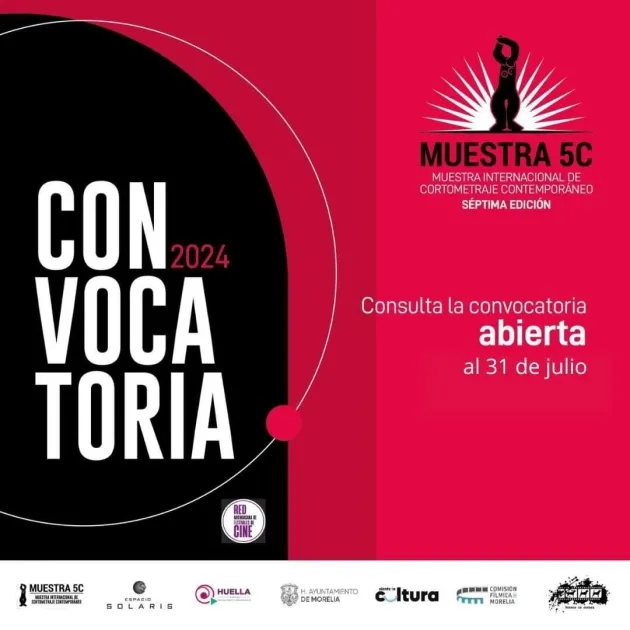 Se Pública la Convocatoria de la Muestra Internacional de Cortometraje Contemporáneo 5C 