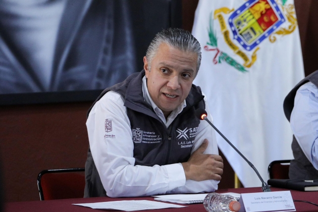 Han pagado refrendo vehicular casi un millón 100 mil michoacanos: Luis Navarro 
