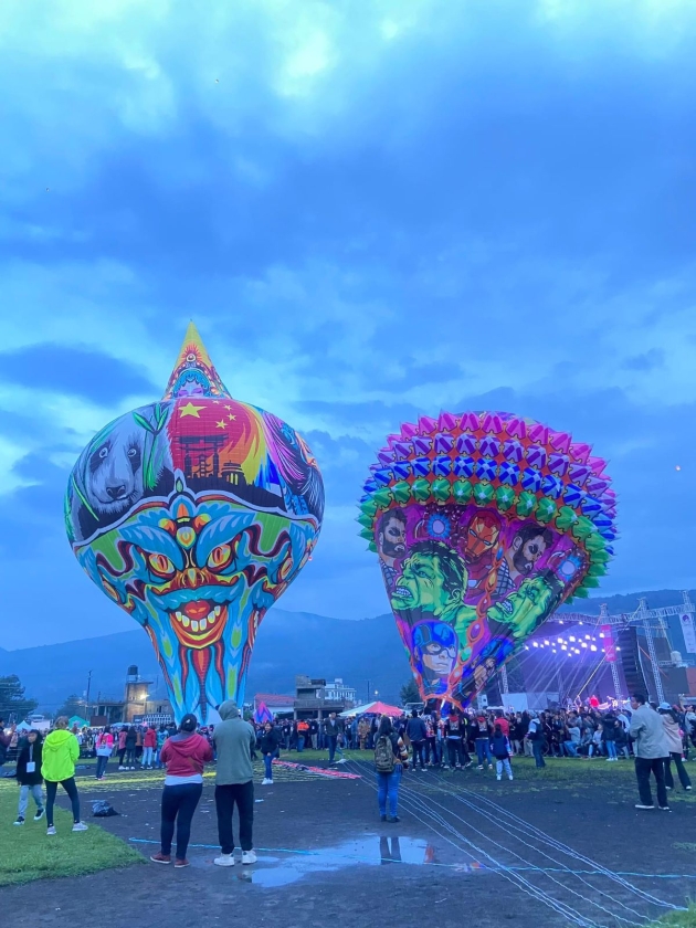 Fiesta y color pintarán el Pueblo Mágico de Paracho con su festival de globos de Cantoya 