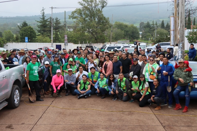 Arranca PVEM la reforestación “un árbol por un voto”, comprometida en su  campaña