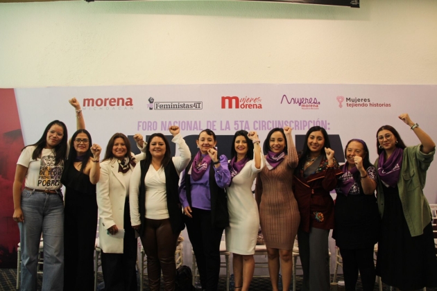 Morena Michoacán organiza Foro sobre Derechos de las Mujeres en la Reforma Judicial  