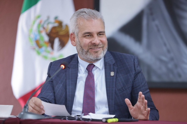 Ramírez Bedolla presentó a Sheinbaum 6 proyectos de infraestructura para Michoacán 