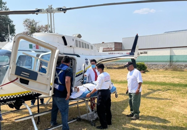 Dispone SSM de Ambulancias Aéreas para atender Urgencias Medicas