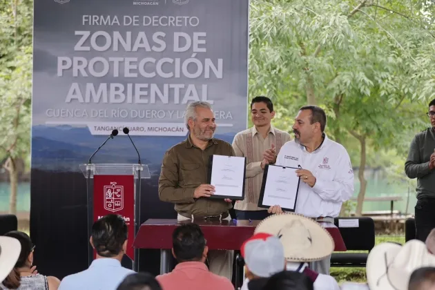 En gobierno de Ramírez Bedolla, decretadas más de 146 mil hectáreas como Áreas Naturales Protegidas 