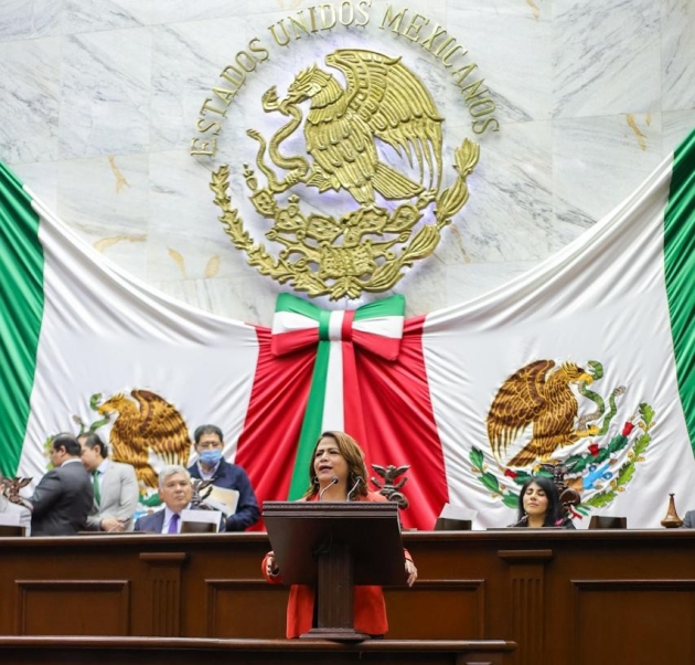 Avala y respalda Fabiola Alanís Reforma a la Guardia Nacional desde el Congreso de Michoacán 