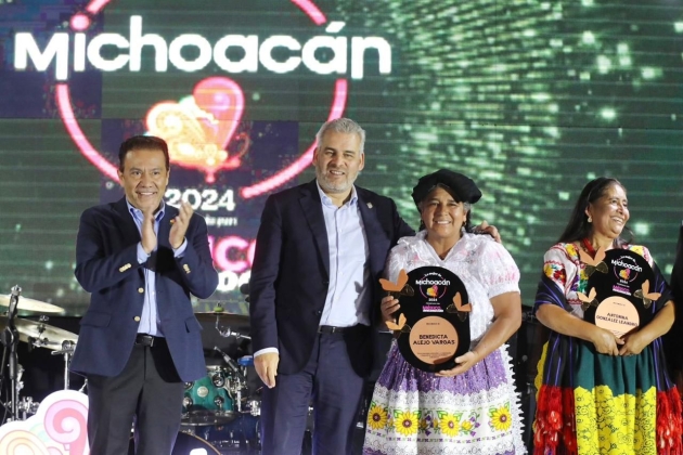 Agradece Ramírez Bedolla a revista México Desconocido entrega de premios Lo Mejor de Michoacán 