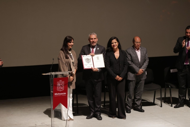 Himno de Michoacán refleja la cultura e historia del estado: Alfredo Ramírez Bedolla 