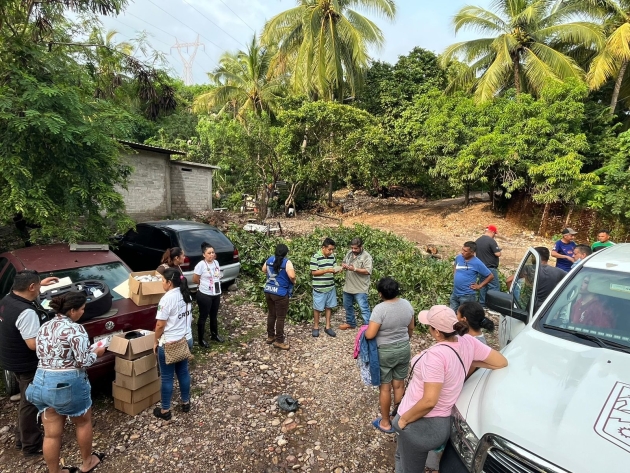 SSM atiende a población afectada por inundaciones en LC, San Lucas y Huetamo 