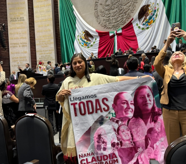 Con Claudia, las mujeres estamos haciendo historia: Celeste Ascencio 