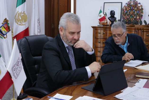 Revisan Ramírez Bedolla y Sedatu plan de vivienda para Michoacán 