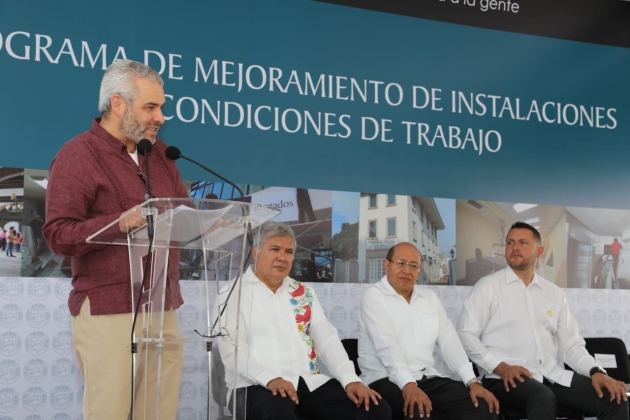 Encabeza Alfredo Bedolla inauguración de nuevas instalaciones del Poder Judicial en Jiquilpan 