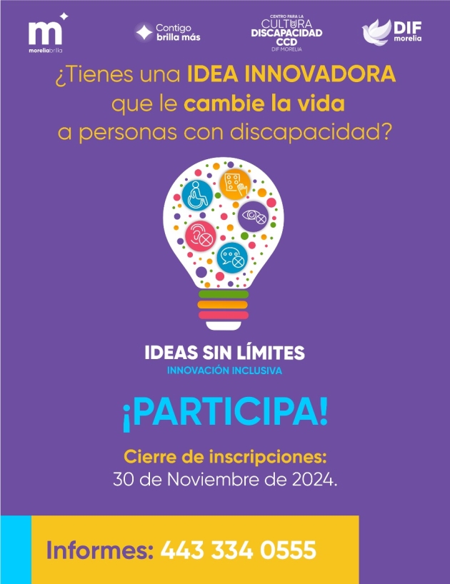 DIF Morelia lanza concurso de productos innovadores para personas con discapacidad 