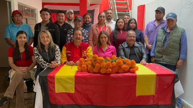 Celebra Reginaldo Sandoval organización política de Coordinadora Municipal del PT en Irimbo,.  