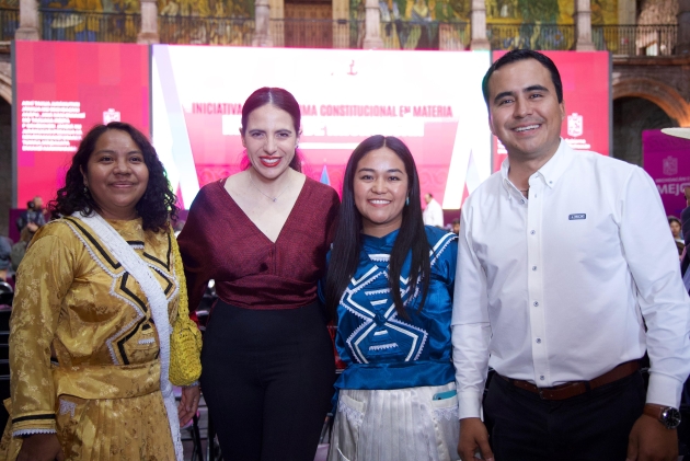 Michoacán salda una deuda histórica con nuestros pueblos originarios: Giulianna Bugarini 