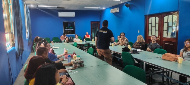 Lleva Fiscalía General jornada de talleres al Instituto Michoacano de Ciencias de la Educación 