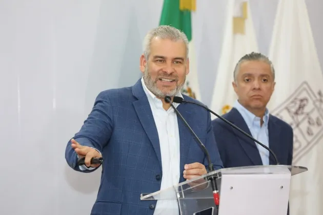 Van 9 mil 438 mdp a infraestructura estatal: Ramírez Bedolla 