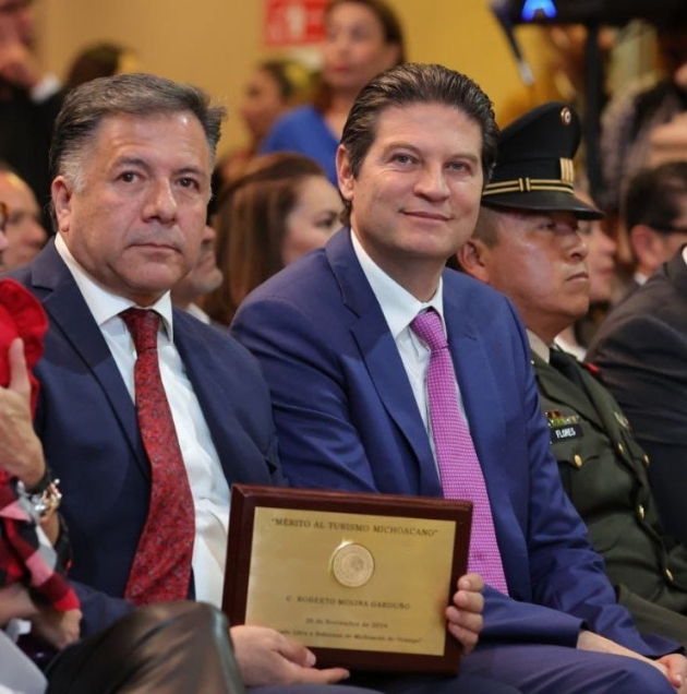 Reconoce Alfonso Martínez, al gremio turístico de Michoacán 