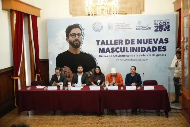 Coordinador del GPPRD inaugura Taller de Nuevas Masculinidades en el Congreso Local 