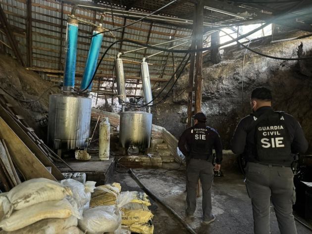 Desmantelan en Tzitzio laboratorio de droga con valor de 3 mil mdp: SSP 