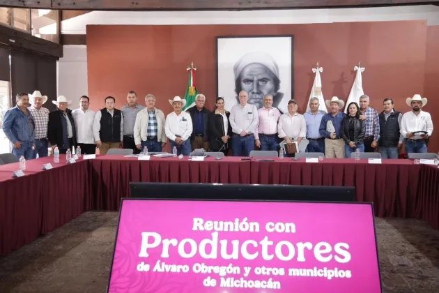 Alfredo Ramírez Bedolla y Sader inician trabajos con productores para apoyo al campo 
