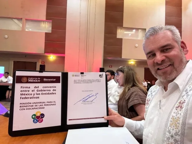 ARB Firma convenio para la Universalidad de la Pensión del Bienestar de Personas con Discapacidad 