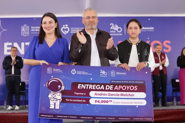 En 2024, beneficiados con apoyos económicos más de 2 mil mujeres, niñas y niños con cáncer:  ARB 