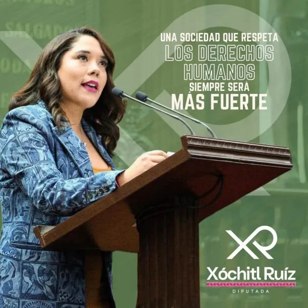 Trabajamos por los derechos humanos de todas y todos, por un Michoacán con justicia: Xóchitl Ruiz 