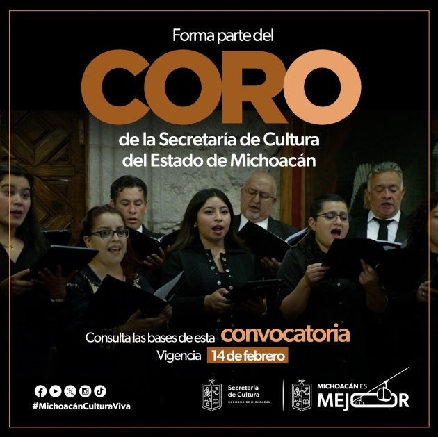 Este año tu voz puede ser parte del coro de la Secum 