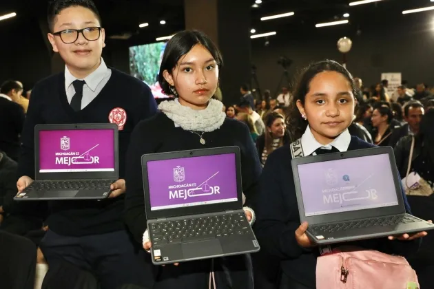 Michoacán da un gran paso en educación con tecnología: SEE 