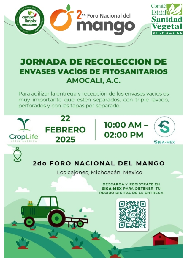 Foro Nacional del Mango reunirá a más de 600 productores en Michoacán 