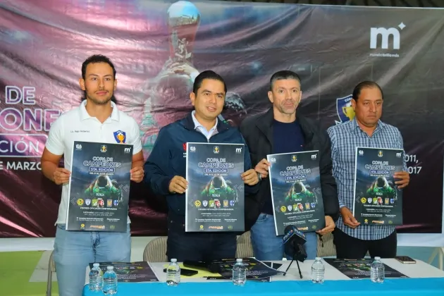 Respalda IMCUFIDE la 5ta. Copa de Campeones de Fútbol Soccer 