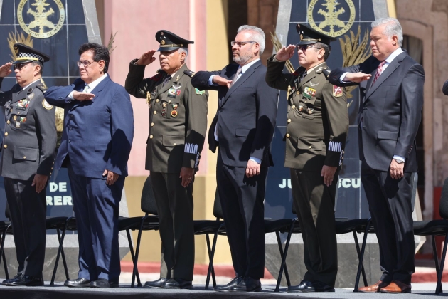 Destaca Bedolla plena coordinación con fuerzas de seguridad 