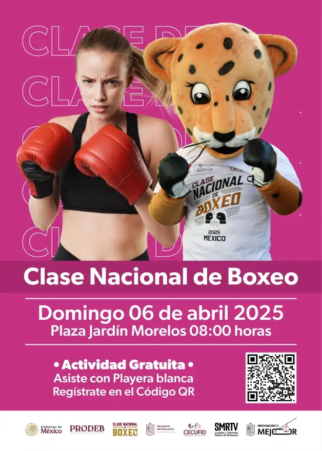 Cerrará Semana Nacional de Cultura Física con Clase Magistral de Boxeo 