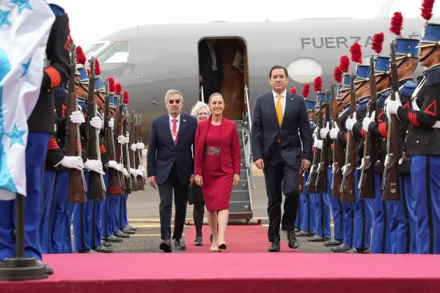 La Presidenta de México Claudia Sheinbaum participa en la IX Cumbre de la CELAC en Honduras 