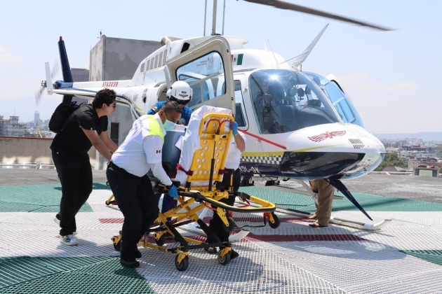 Con ambulancias áereas, el Gobierno de Michoacán salva 63 vidas en el primer trimestre del año: SSP 