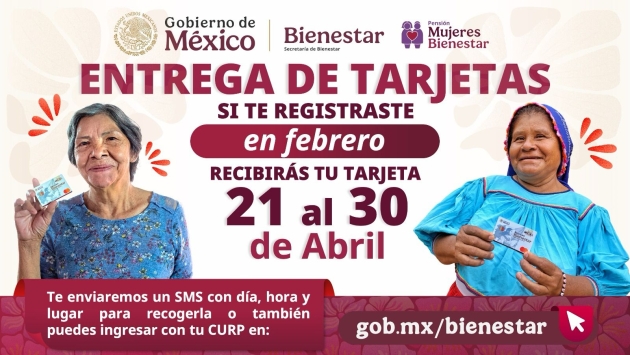 Pensión Mujeres Bienestar llega a más de un millón de mujeres: Ariadna Montiel 