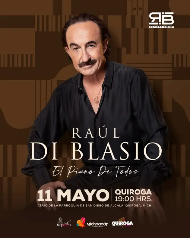 Raúl di Blasio engalana a Quiroga con un concierto inolvidable 