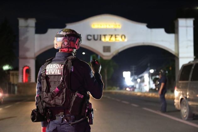 Por aire y tierra, SSP, Defensa y FGE vigilan municipios de región Morelia 