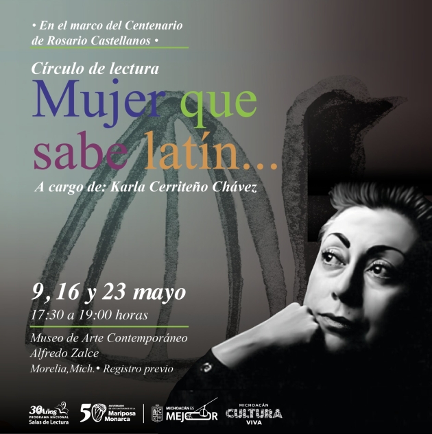 Celebran centenario de Rosario Castellanos con círculo de lectura en MACAZ 