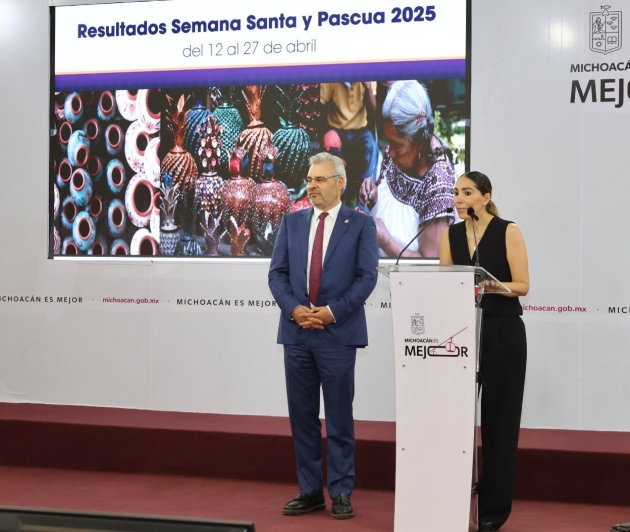 Más de 695 mil turistas visitaron Michoacán en Semana Santa y Pascua: Sectur 