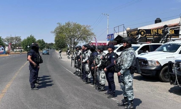 SSP refuerza tareas operativas en Tarímbaro Michoacán y localidades colindantes 