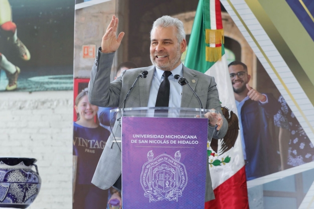 Anuncia Bedolla instalación de campus Zacapu de la UMSNH 